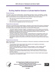 Building Healthier Schools to Cultivate Healthier Students