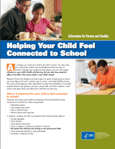 Helping Your Child Feel Connected to School
