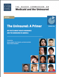 The Uninsured: A Primer