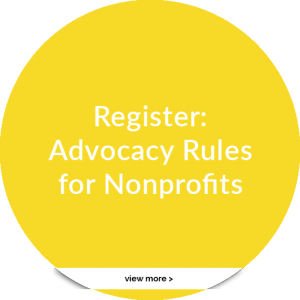 Advocacy Rules for Nonprofits